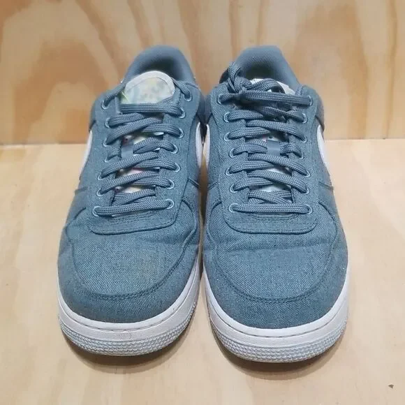 Nike Air Force 1 Low ‘07Canvas Ozone Blue Size 11 Men’s Gorgeous CN0866-001